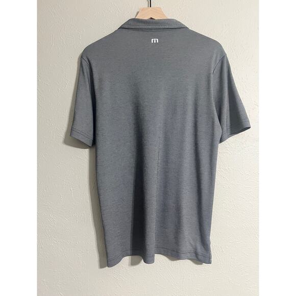 Travis Mathew Striped Detail Golf Polo Small - Picture 4 of 4